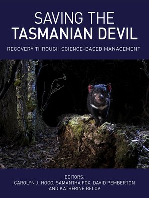 cover image of Saving the Tasmanian Devil